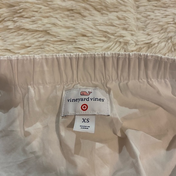 Vineyard Vines Target Top White Off The Shoulder Ruffle Top - Picture 5 of 5